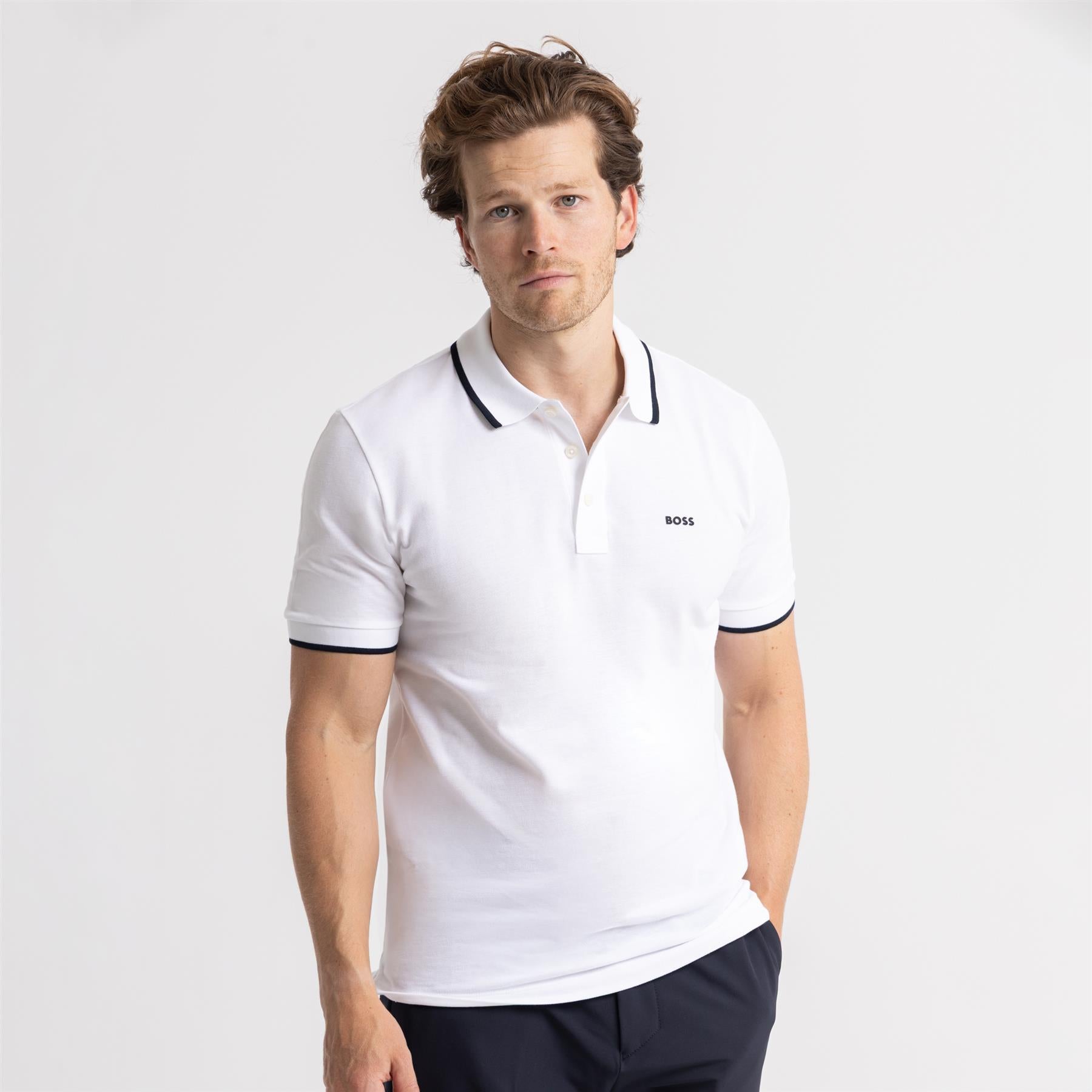 Parlay 190 Cotton Polo Natural