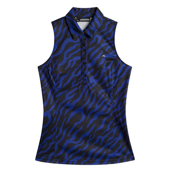Dena Print SL TX Jersey Polo Tour Tiger Clematis