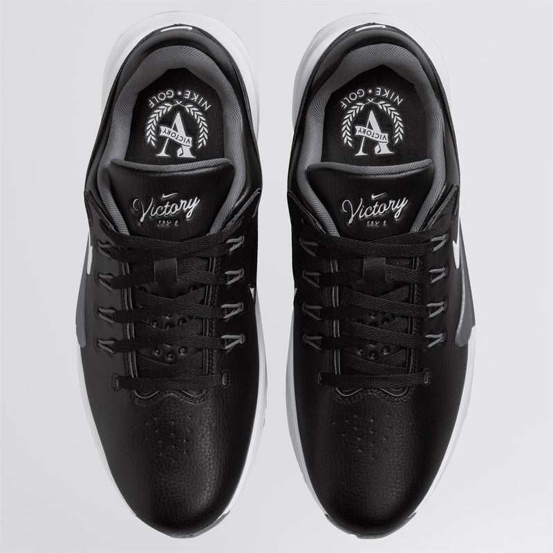 Victory Pro 4 Spiked Golf Shoes Black/White/Iron Grey