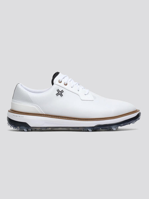 Reserve Classic Tour Spiked Golf Shoes White