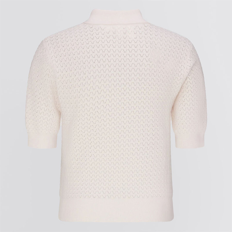 Victoria Polo Pinky White