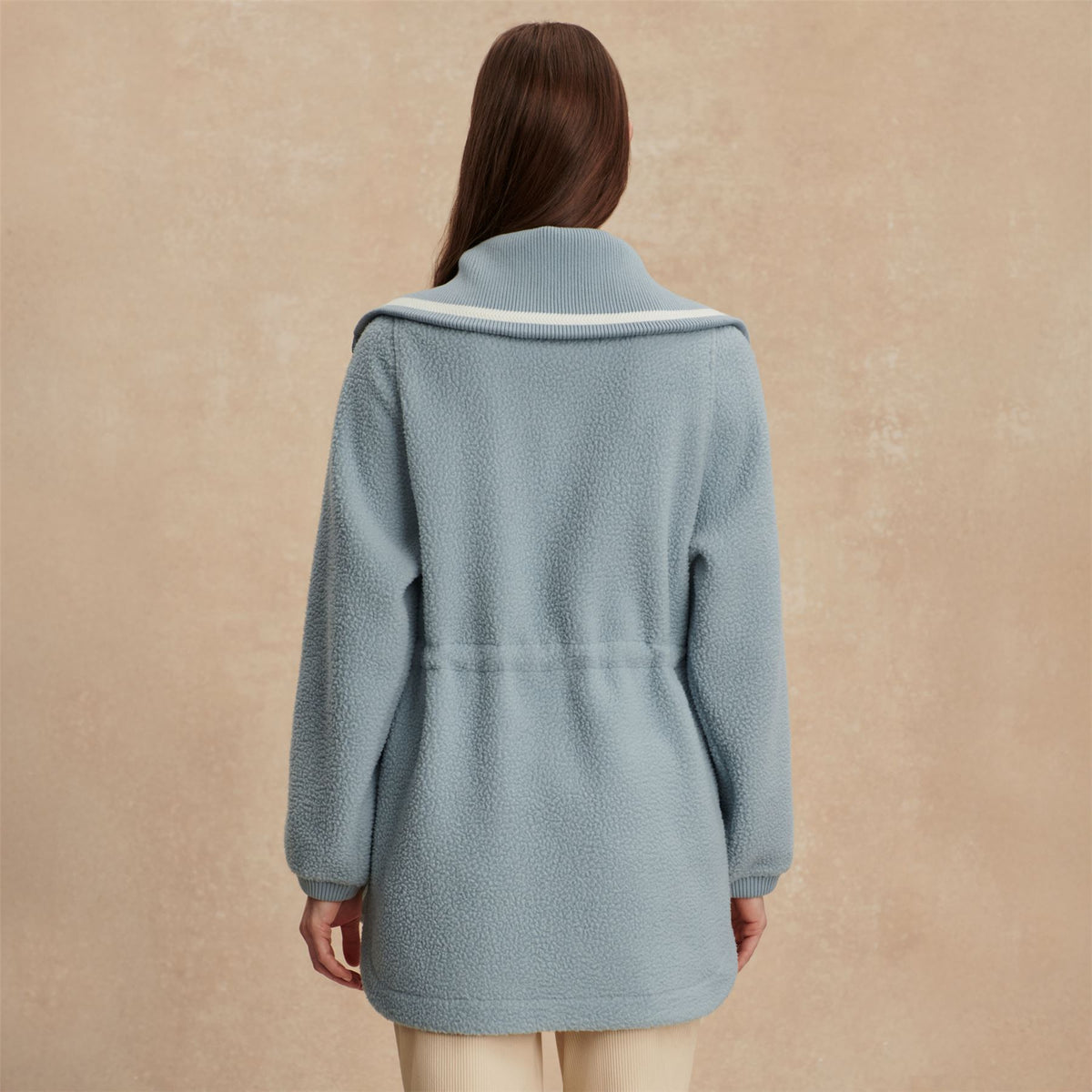 Ashby Half Zip Fleece Ashley Blue