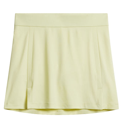 Womens Amelie TX Jersey Mid Skirt Wax Yellow - SS24