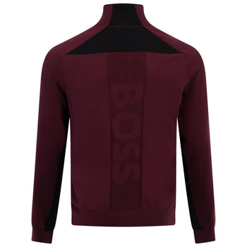 Hydro Quarter Zip Mid Layer Medium Red