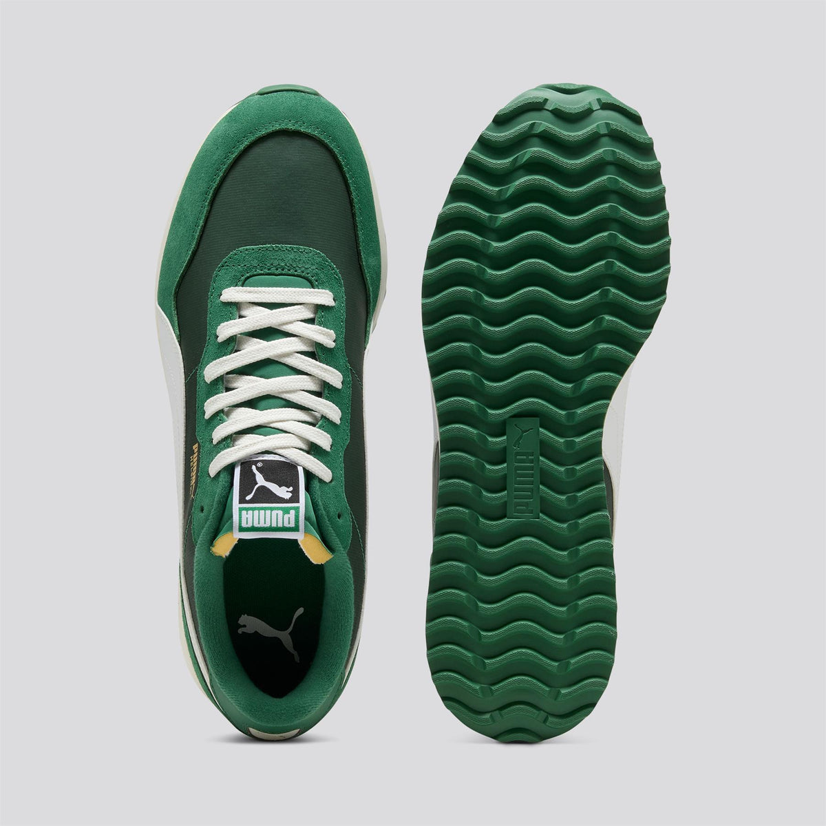 Helsinki G Spikeless Golf Shoes Vine/Puma White