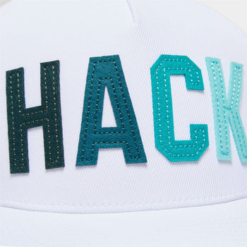 Hack Stretch Twill Snapback Hat Snow - AW23