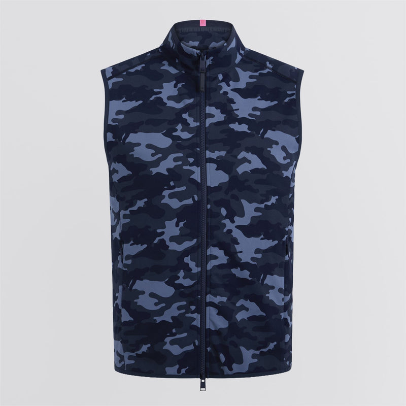 Tech French Terry Fill Zip Gilet Twilight Camo