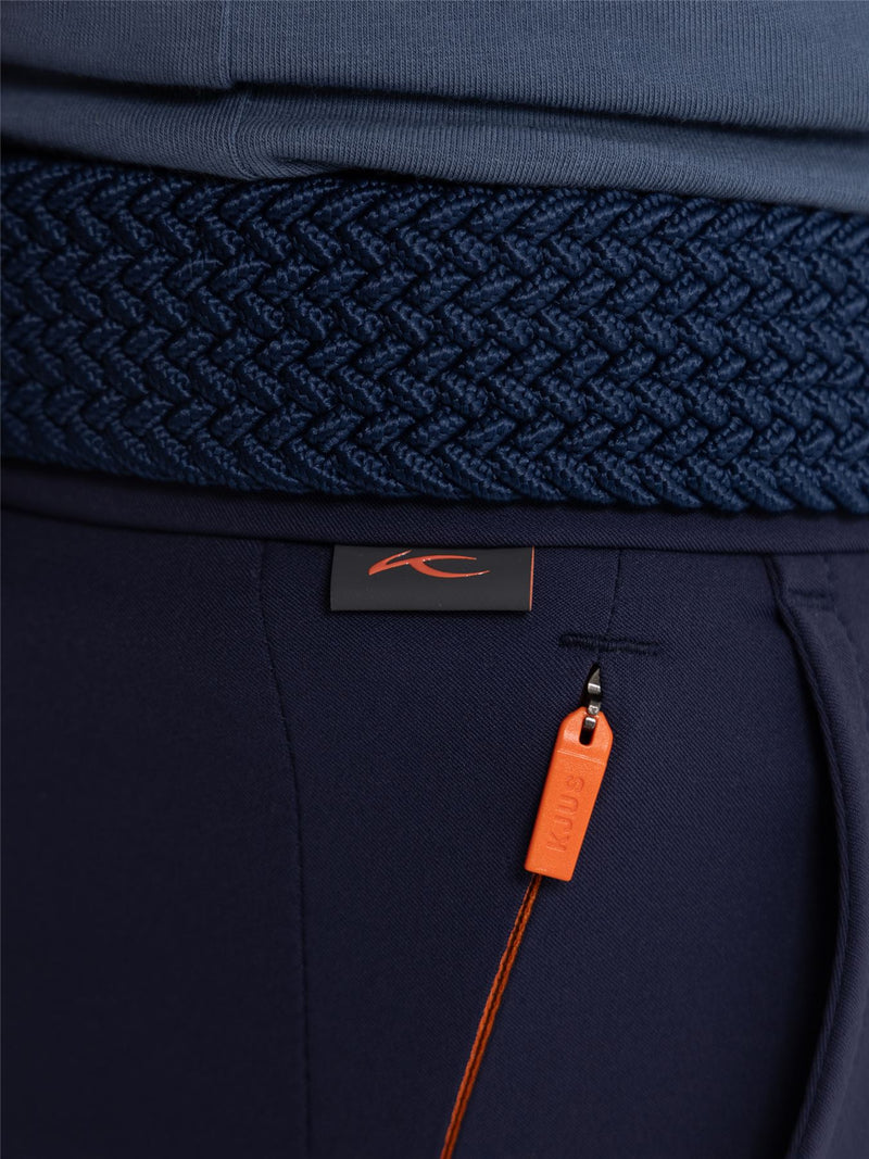 Iver Tailored Fit Trousers Atlanta Blue