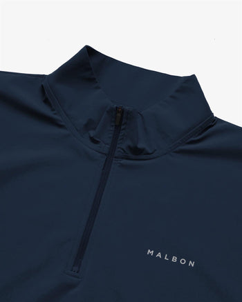 Performance Quarter Zip Shell Pullover Navy