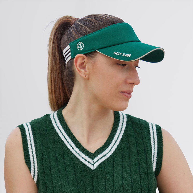 Golf Babe Visor Green