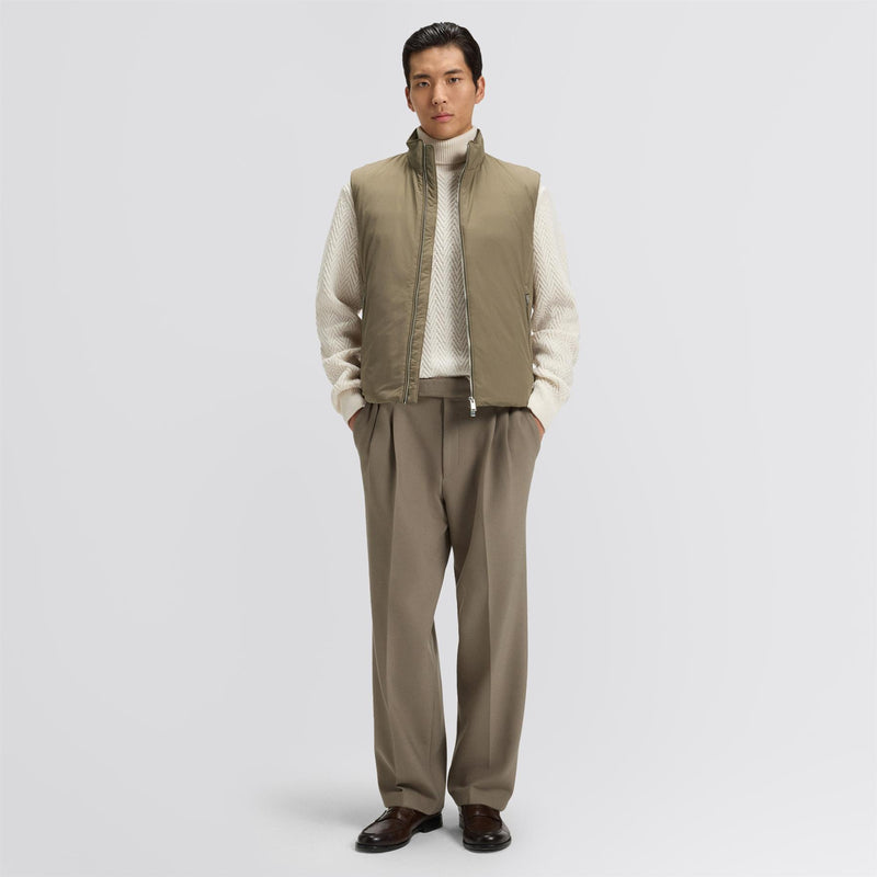 H-Darens Gilet Open Brown