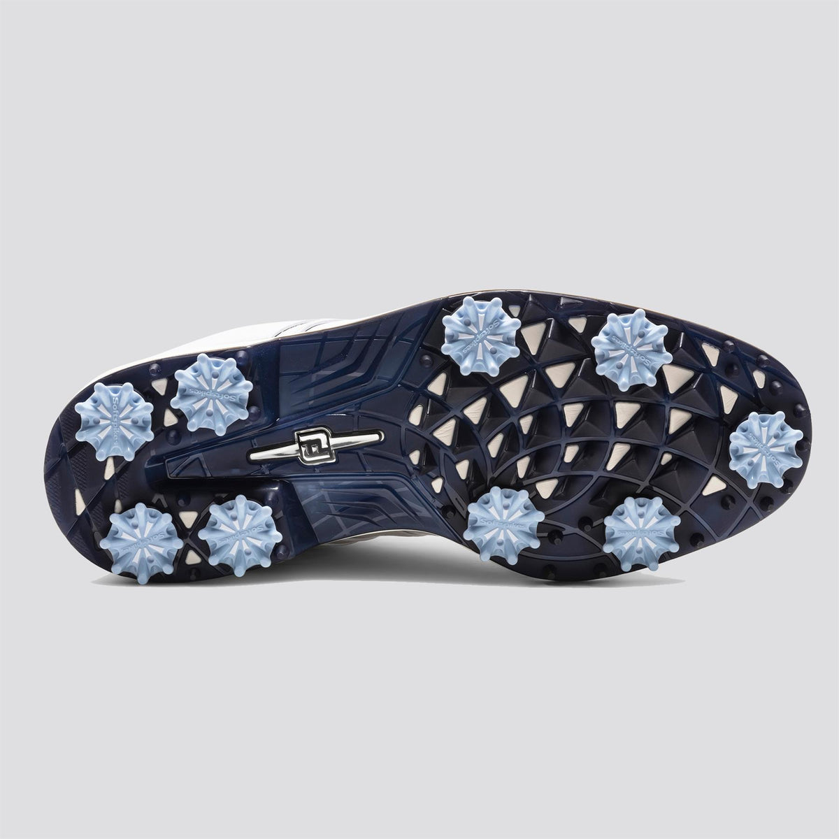 Premiere Series Packard Spiked Wide Golf Shoes White/Navy