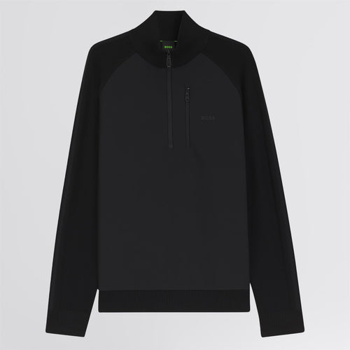 Civic Hybrid Quarter Zip Black