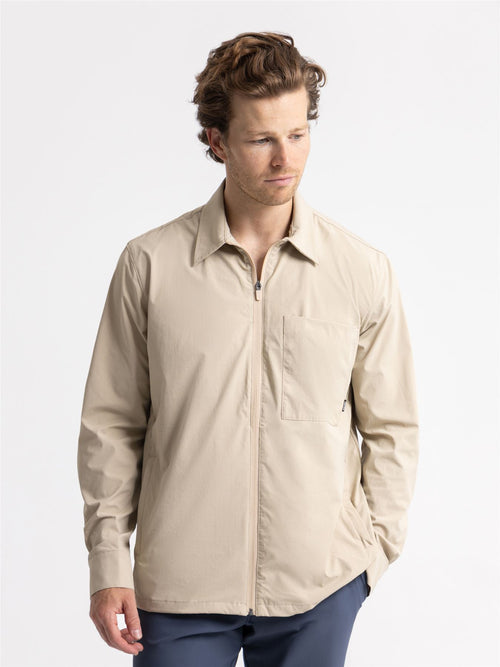 Golf Overshirt Beige