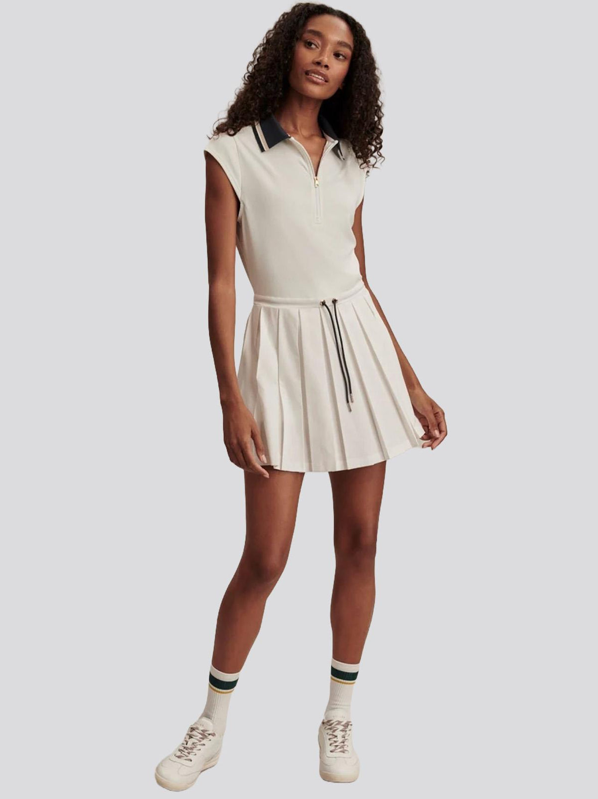 Nico Court 32 Inch Dress White/Blue Nights