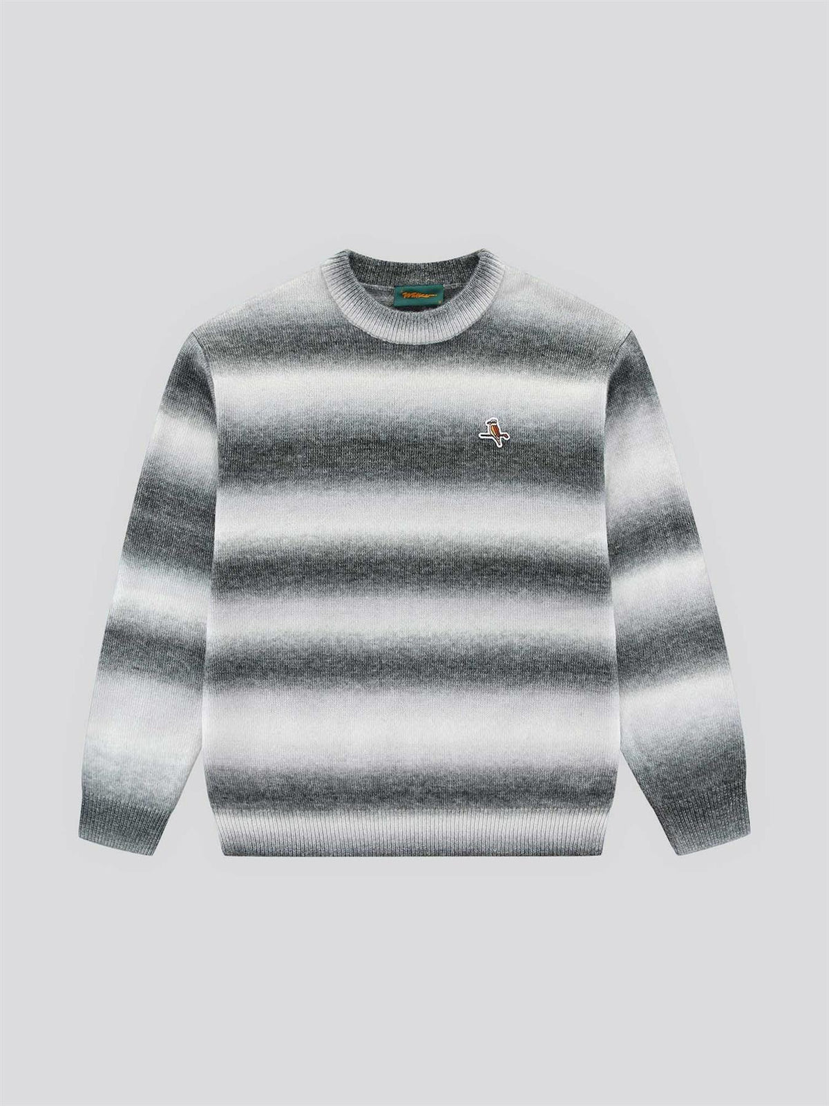 Boucle Knit Pullover Dove Grey