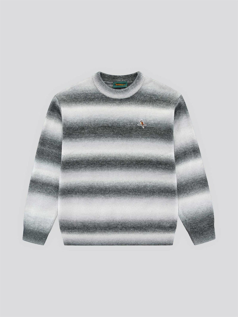 Boucle Knit Pullover Dove Grey