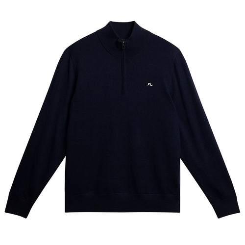 Jeffrey Windbreaker Sweater JL Navy - AW24