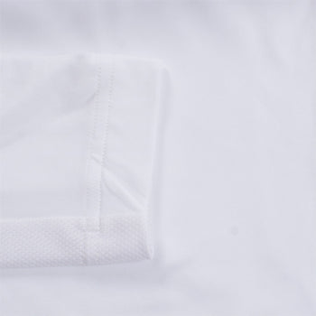 Luke Half Zip Mid Layer White