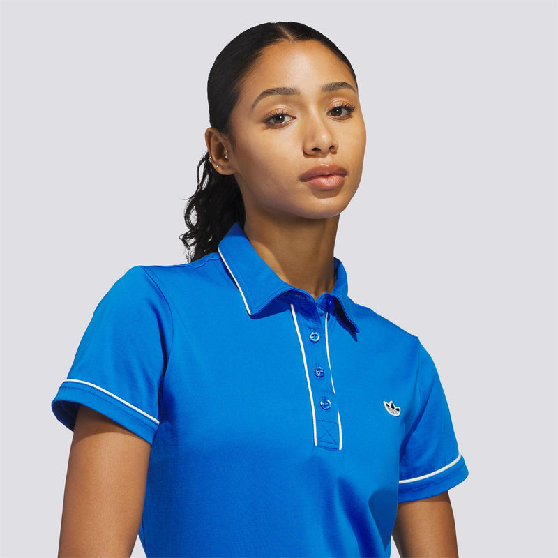 Originals Solid Polo Bluebird