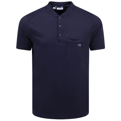 Middlebrook Cotton Blend Polo Evening Blue - SS24
