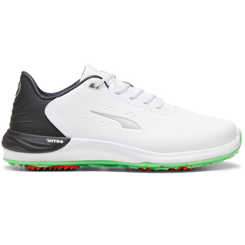 Chaussures de golf imperméables Phantomcat NITRO + Blanc/Noir - SS24