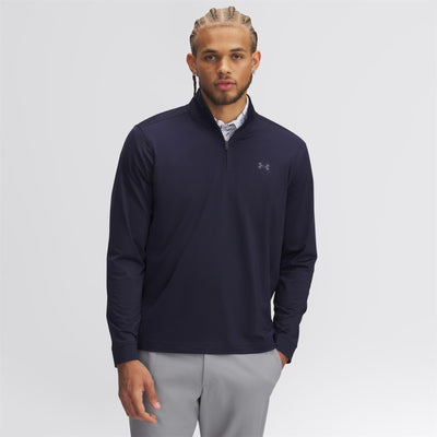 Drive Knit Quarter Zip Midnight Navy/Castlerock