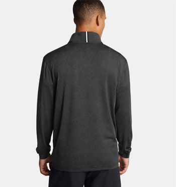 Playoff Novelty Printed Quarter Zip Mid Layer Black