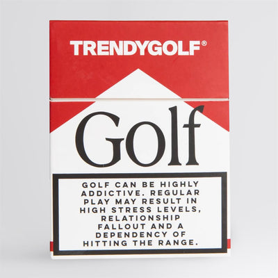 x TRENDYGOLF The Red "Golf Addiction" Tee Pack