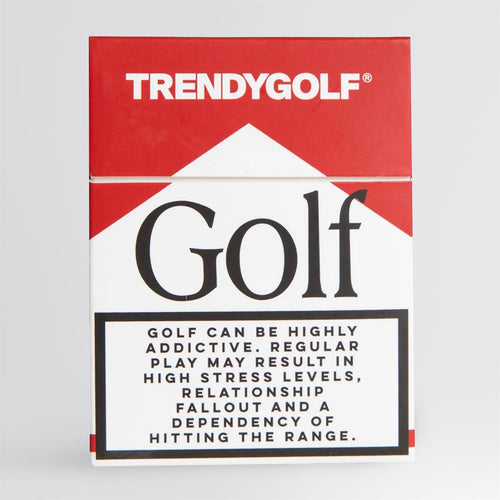 x TRENDYGOLF The Red "Golf Addiction" Tee Pack
