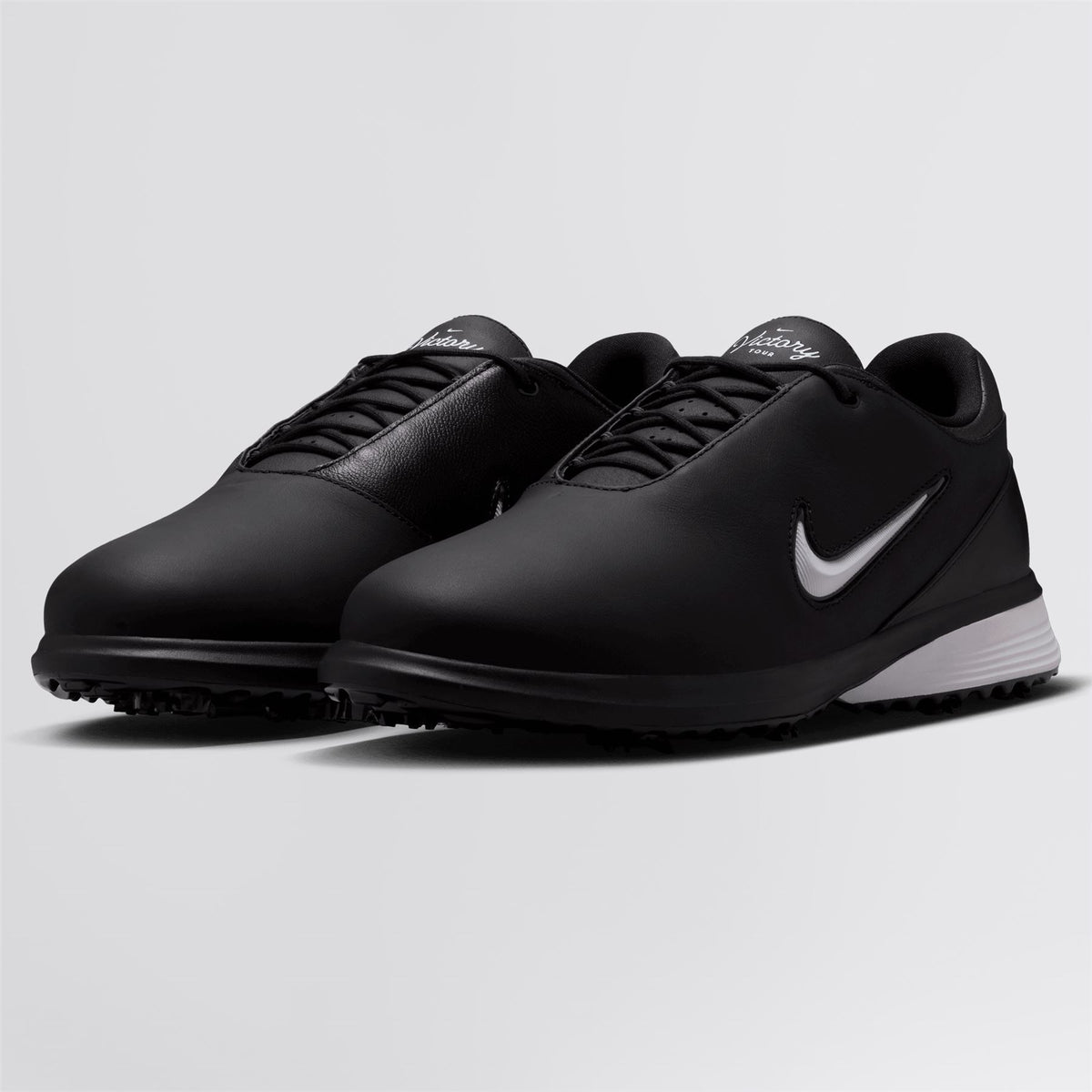 Victory Tour 4 Spiked Golf Shoes Black/White