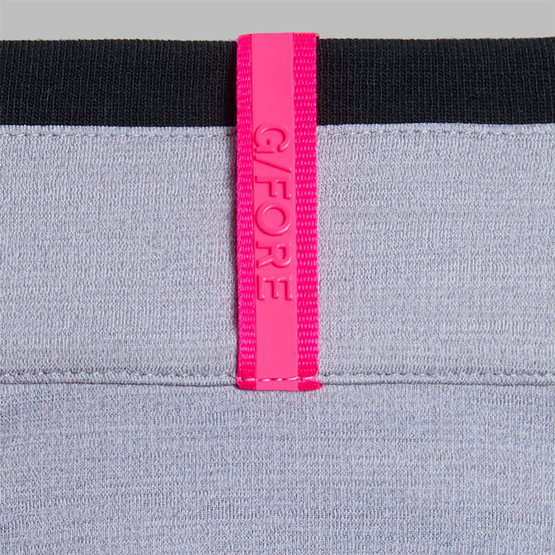 Brushed Back Tech Quarter Zip Mid Layer Light Grey Melange