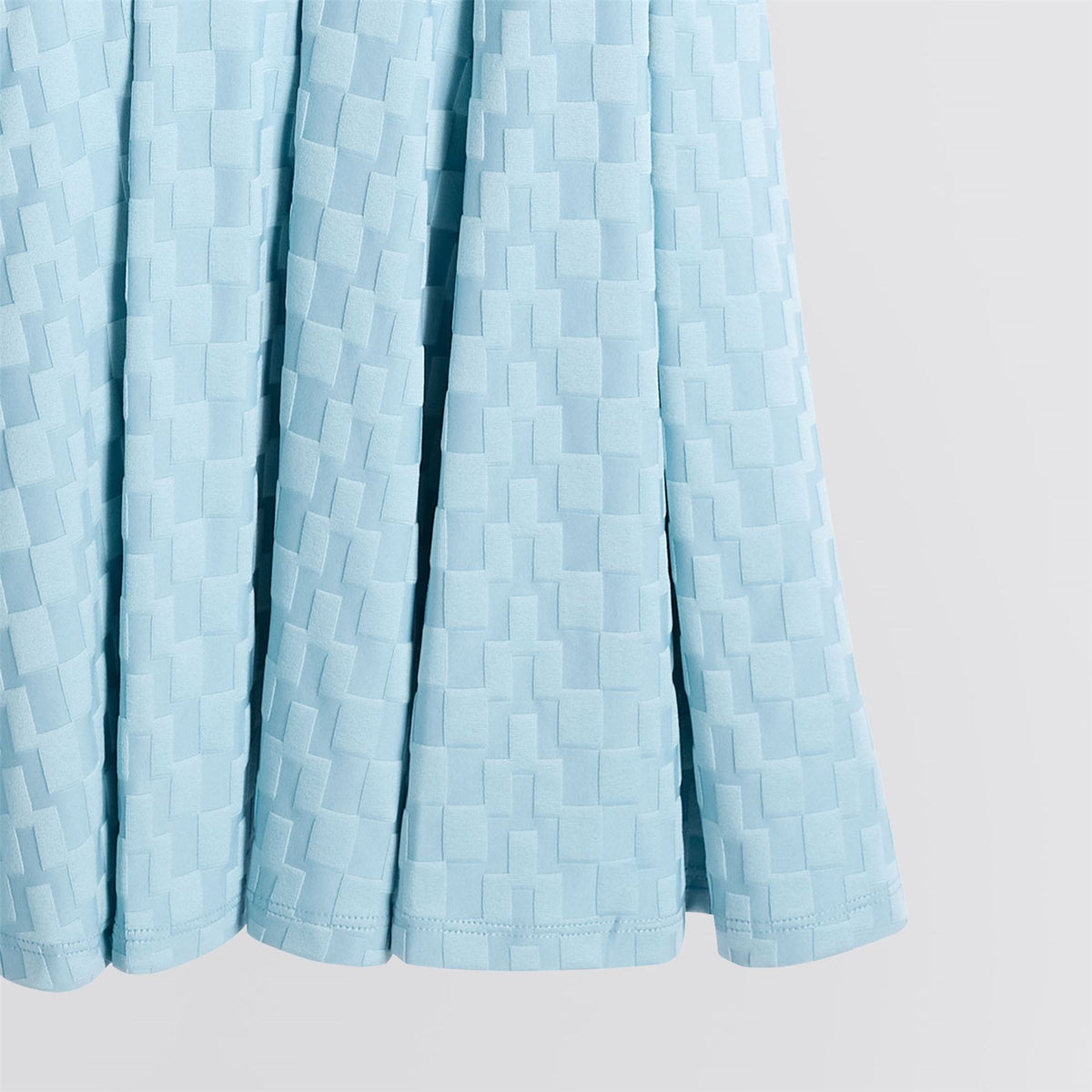 Dally Jacquard Print Dress Forget-Me-Not