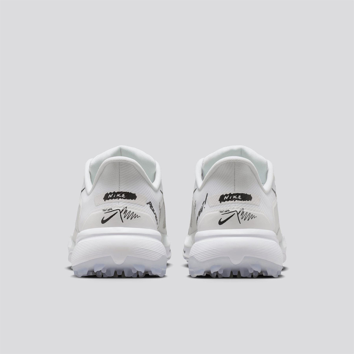 Nike Pegasus 1 Spiked Blueprint Spiked Golf Shoes - midfoot saddle and stability plate detail