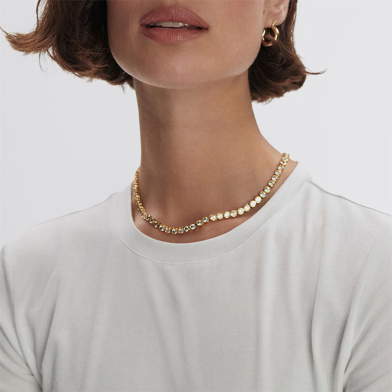 Regina Fitted Tee White