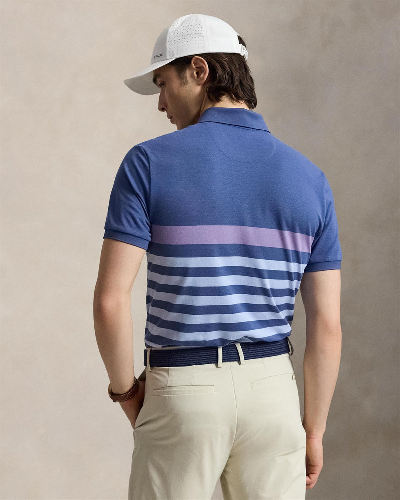 Tailored Fit Performance Polo Shirt Wisteria Multi
