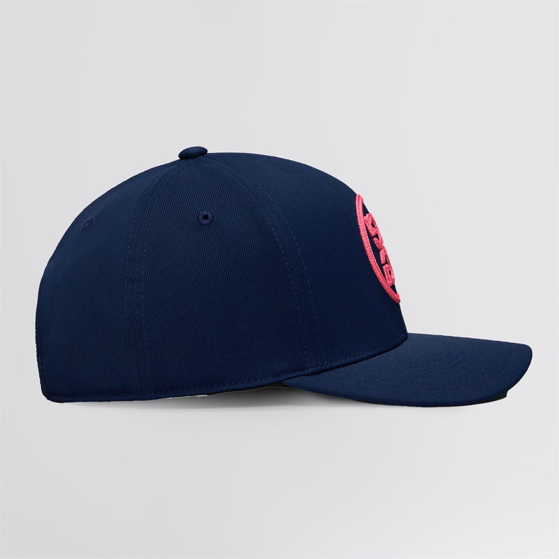 Circle G's Chainstitch 110 Cotton Twill Snapback Twilight/Knockout Pink