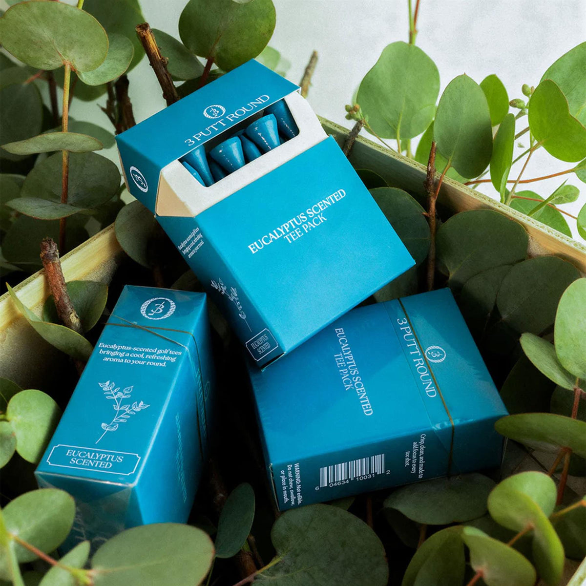 Eucalyptus Scent Coloured Tee Pack Blue