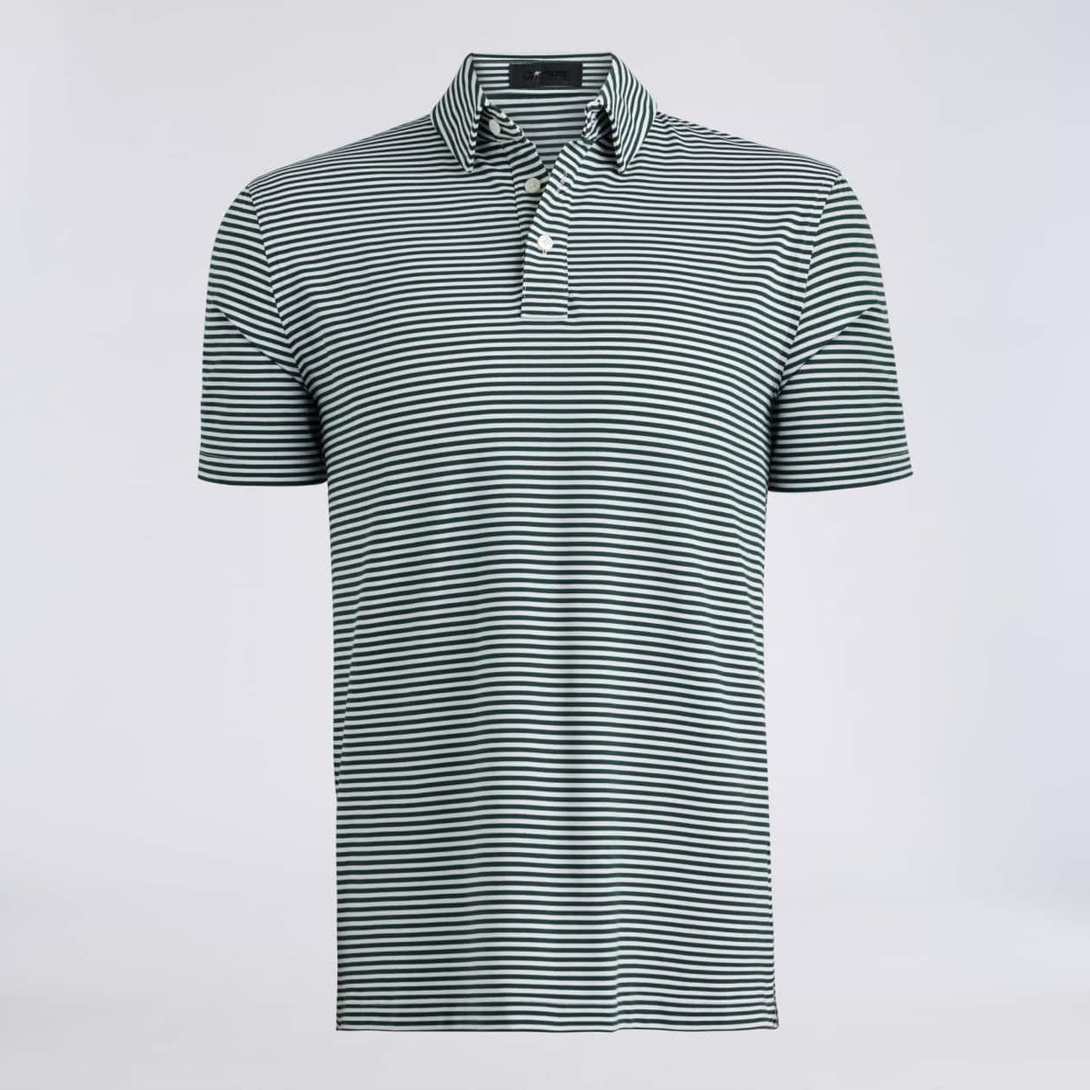 All Play Stripe Stretch Knit Polo Pine