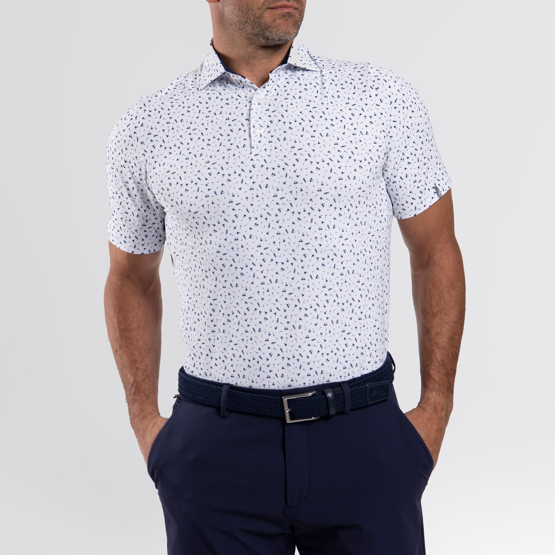 Golfer Polo White