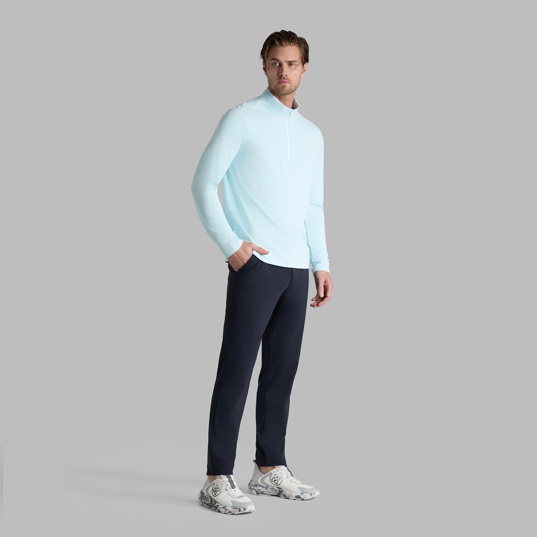 GOLFFICKERS グレー フーディ ゴーゴー様】golfickers ゴルフィッカーズ G-Hoodie パーカー
