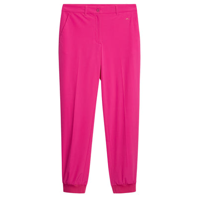 Pantalon de jogging extensible Elena double tissage pour femme violet fuchsia - SS24