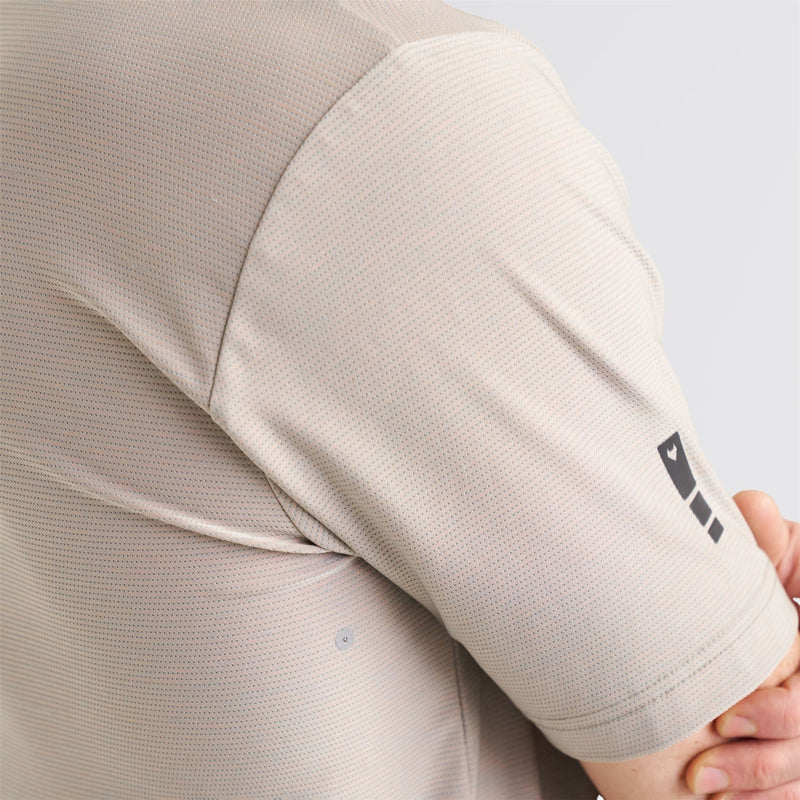 Mesh Polo Beige