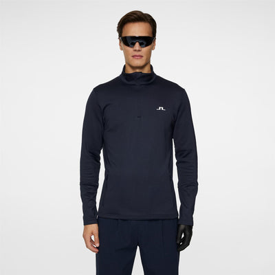Aerial Quarter Zip Mid Layer JL Navy