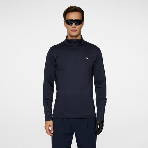 Aerial Quarter Zip Mid Layer JL Navy