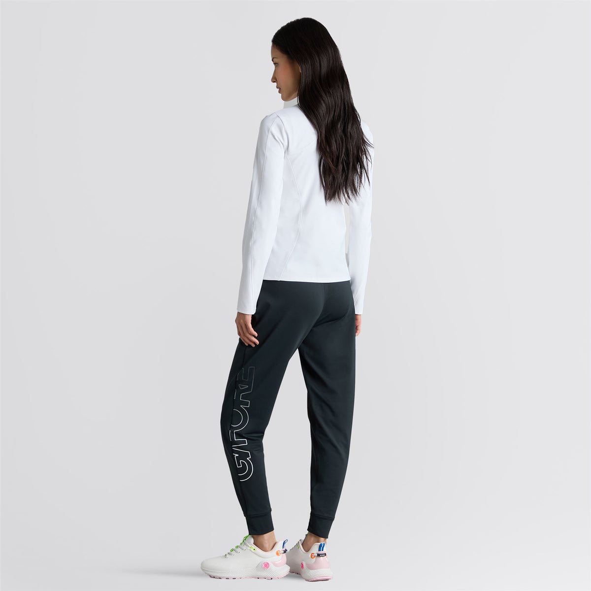 Brushed Back Tech Full Zip Mid Layer Snow