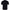 Manors Logo T-Shirt Black