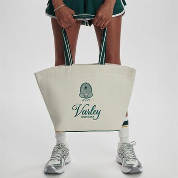 Robinson Canvas Club Tote Bag Ivory/Forest