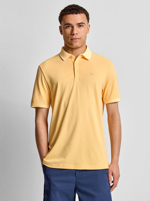 Originals Twistknit Trefoil Polo Ice Tangerine