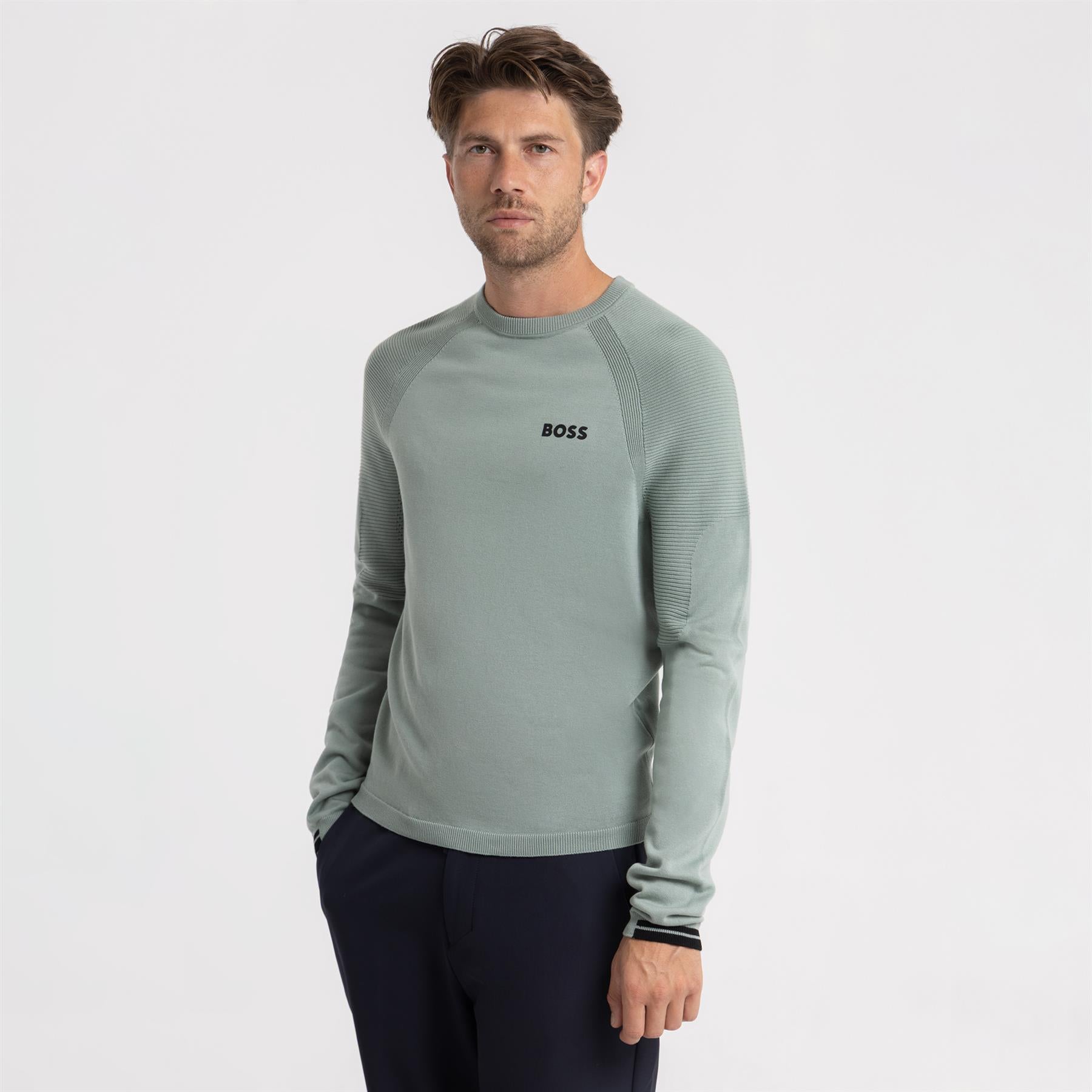 Perform Max Crew Neck Open Green